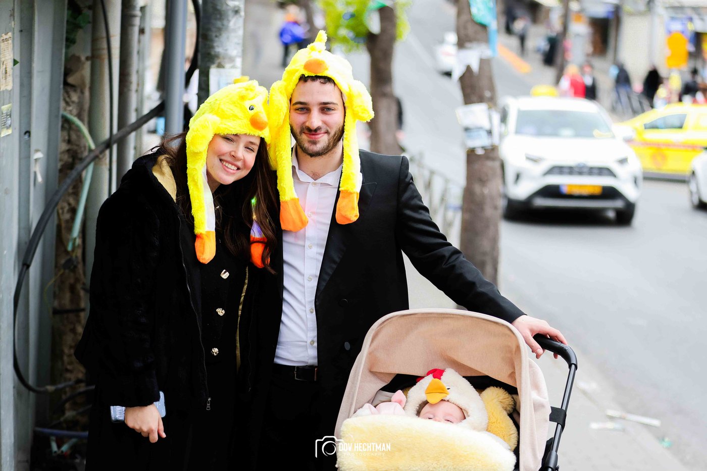 אווירת חג הפורים בירושלים