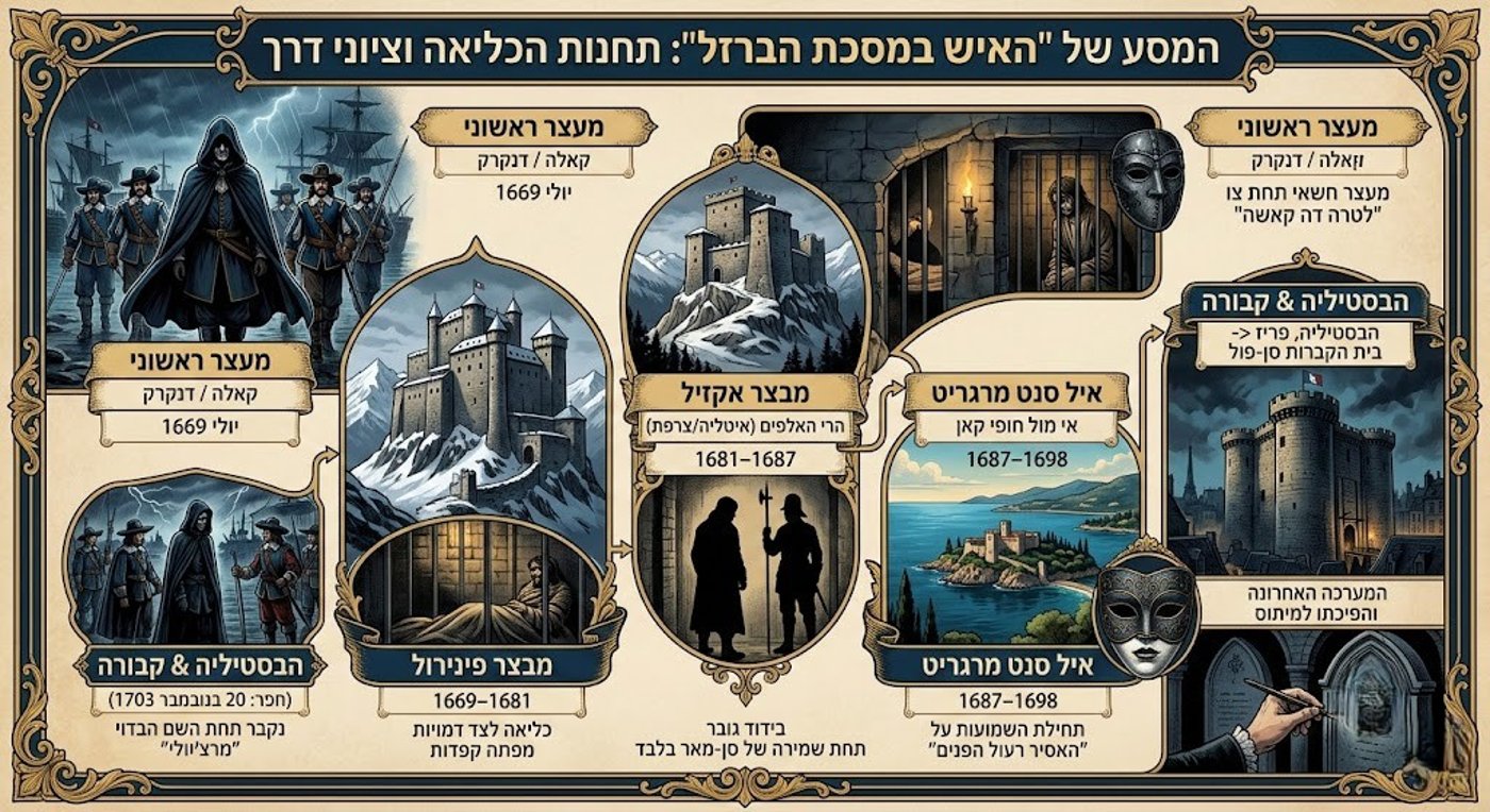 המסע של האסיר במסכה