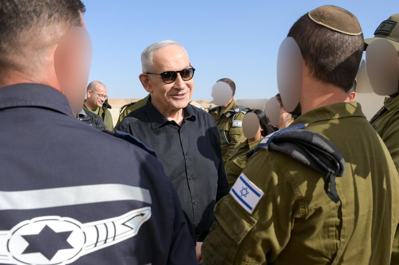 הפגישה של נתניהו עם הטייסים האמריקנים וההצהרה שהשמיע | צפו