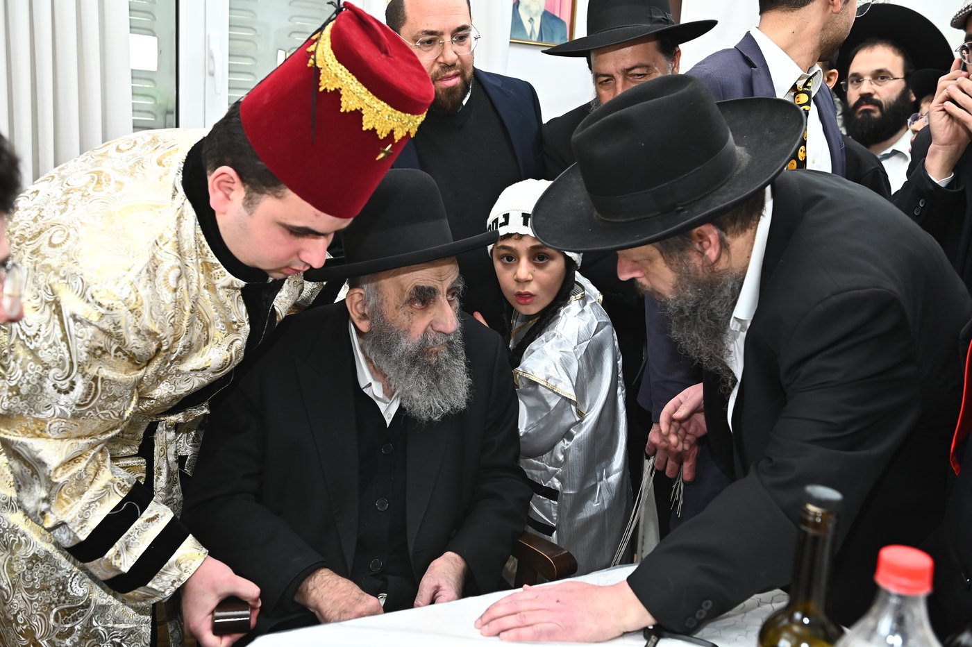 הגאון רבי משה צדקה בפורים