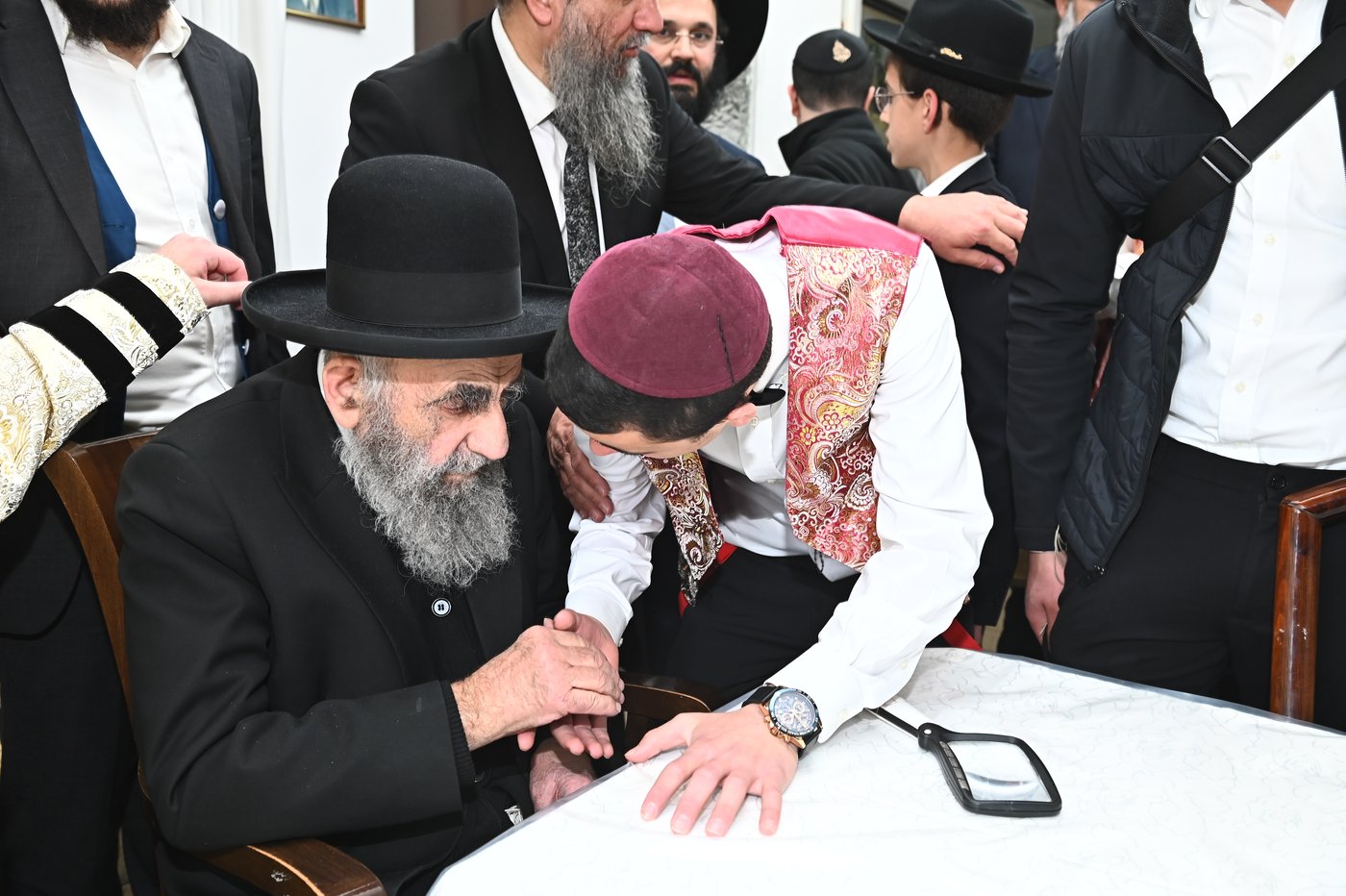 הגאון רבי משה צדקה בפורים