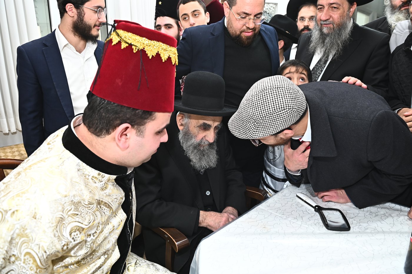 הגאון רבי משה צדקה בפורים