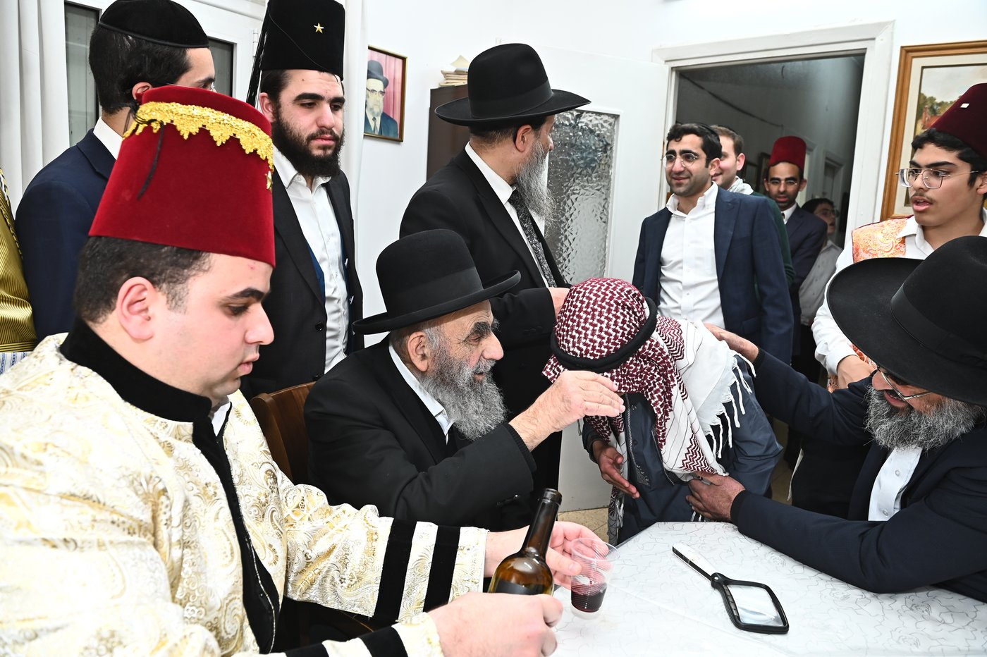 הגאון רבי משה צדקה בפורים