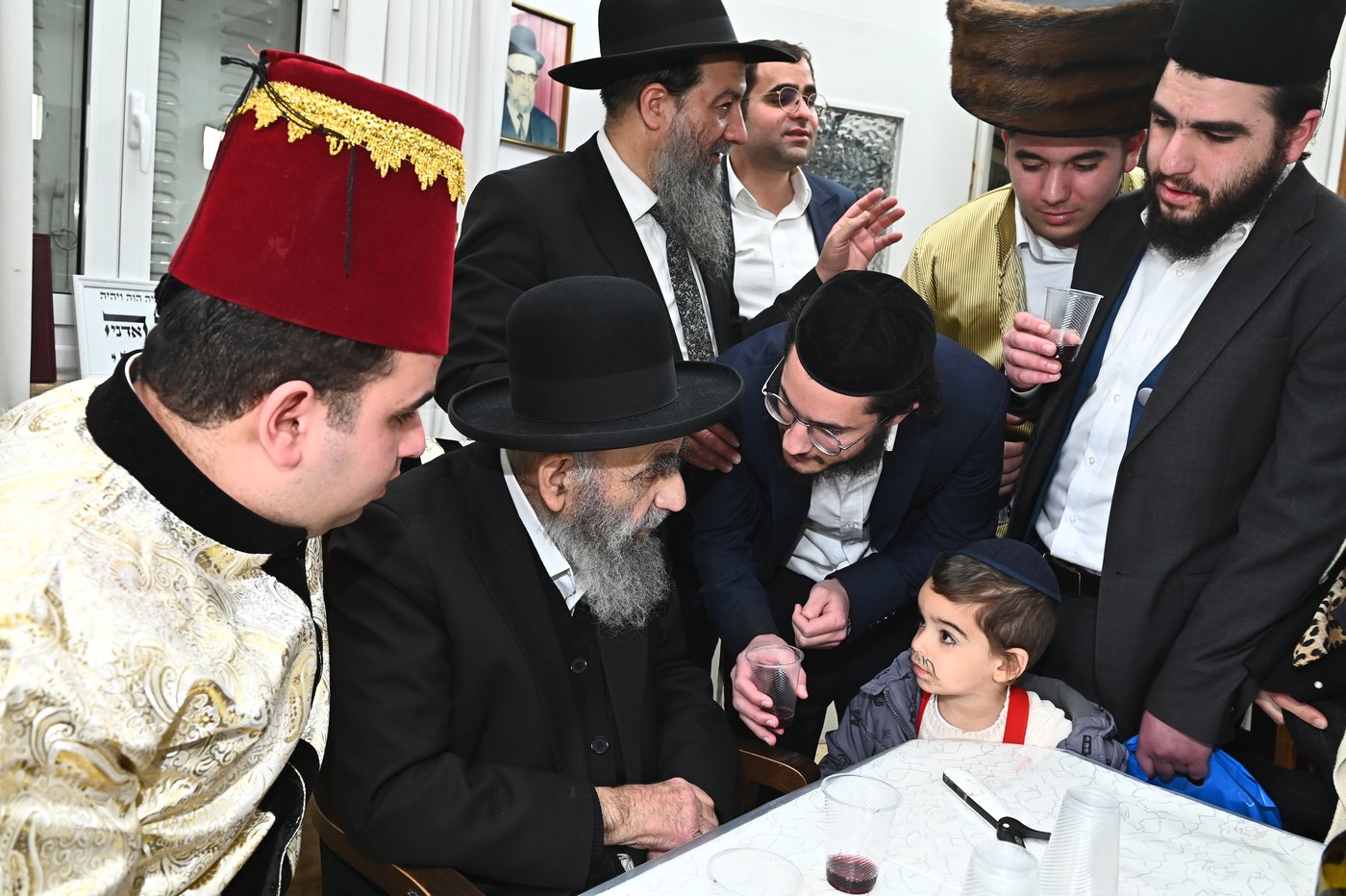 הגאון רבי משה צדקה בפורים