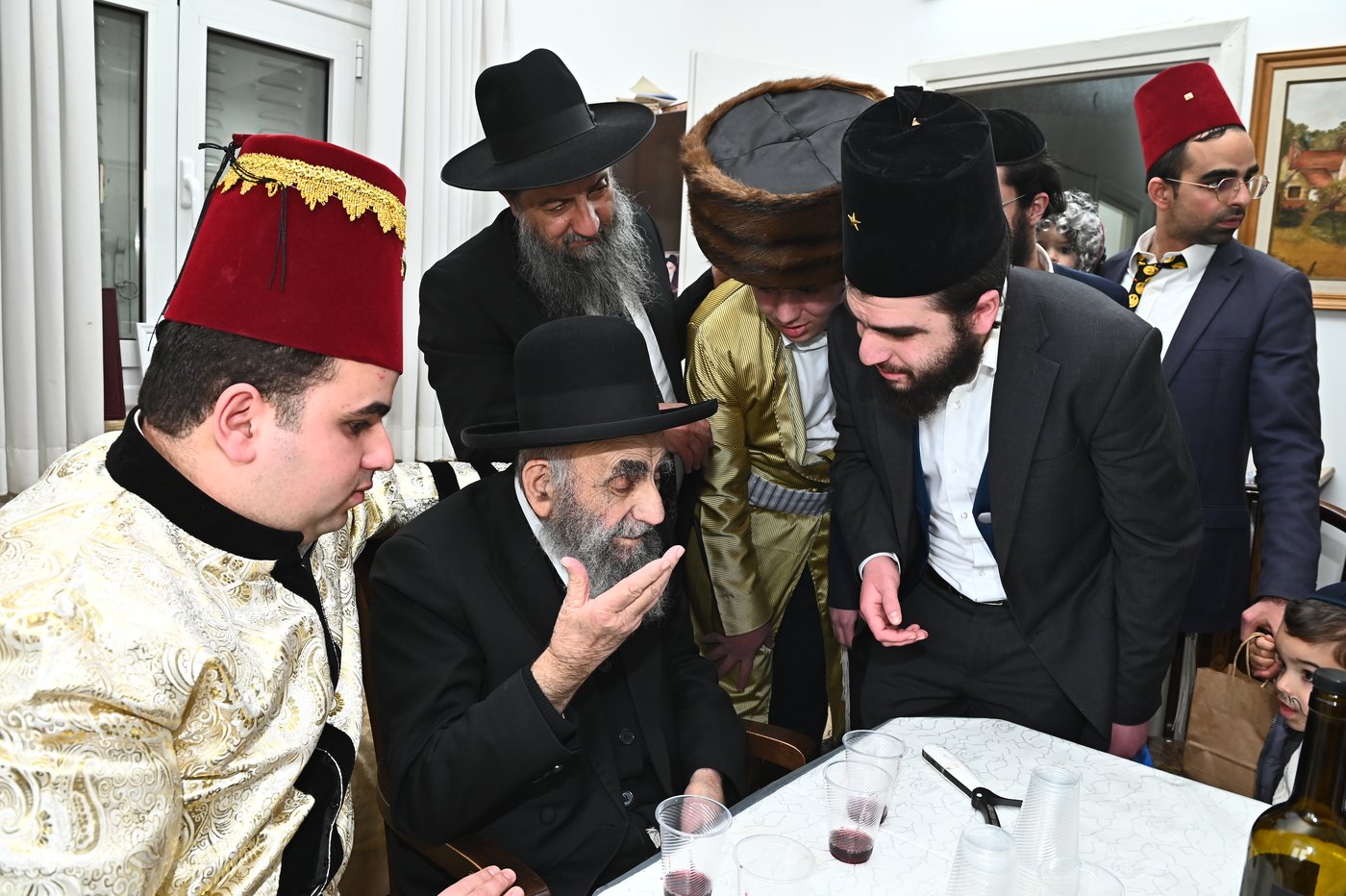 הגאון רבי משה צדקה בפורים