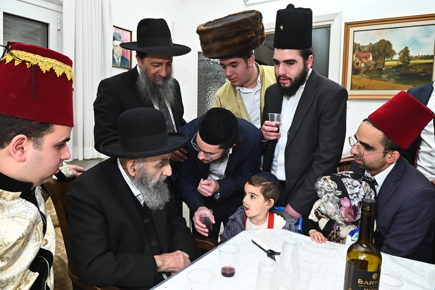 הגאון רבי משה צדקה בפורים