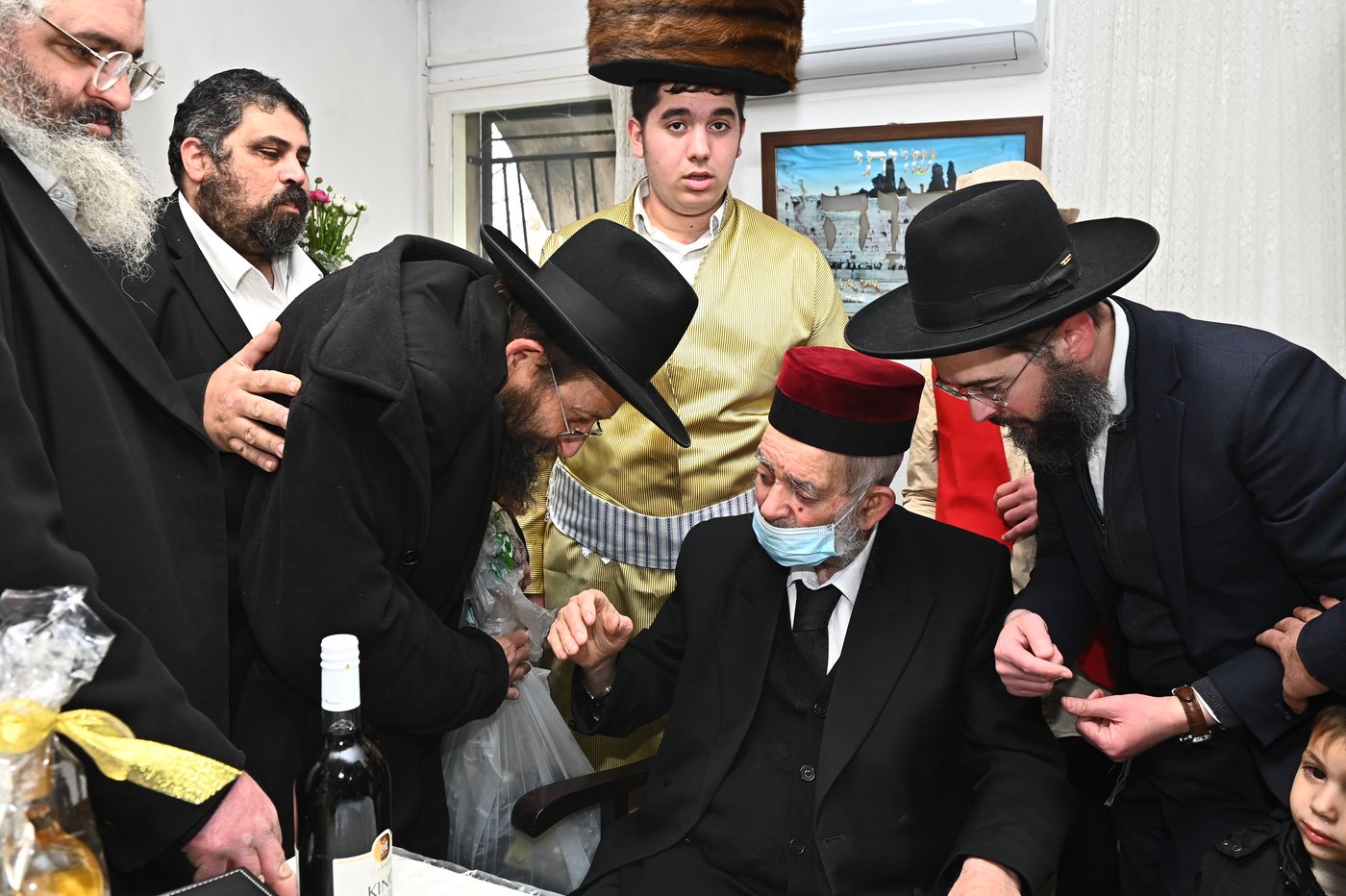 הגאון רבי יצחק כהן בפורים