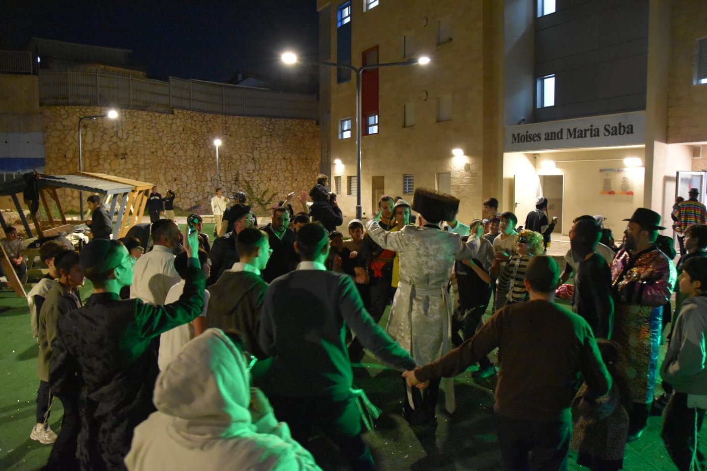 פורים אצל הגרי"ד גרוסמן