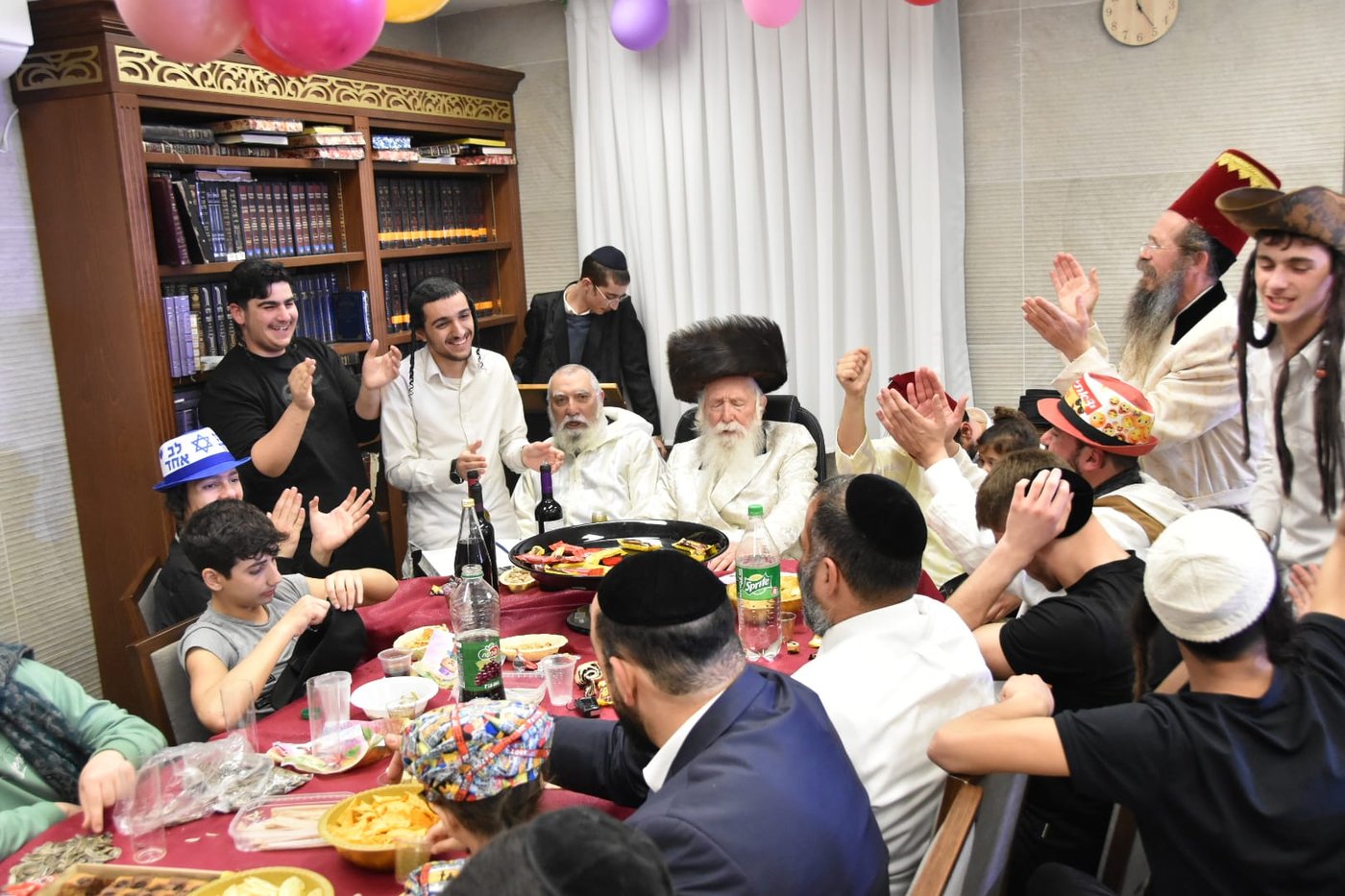 פורים אצל הגרי"ד גרוסמן