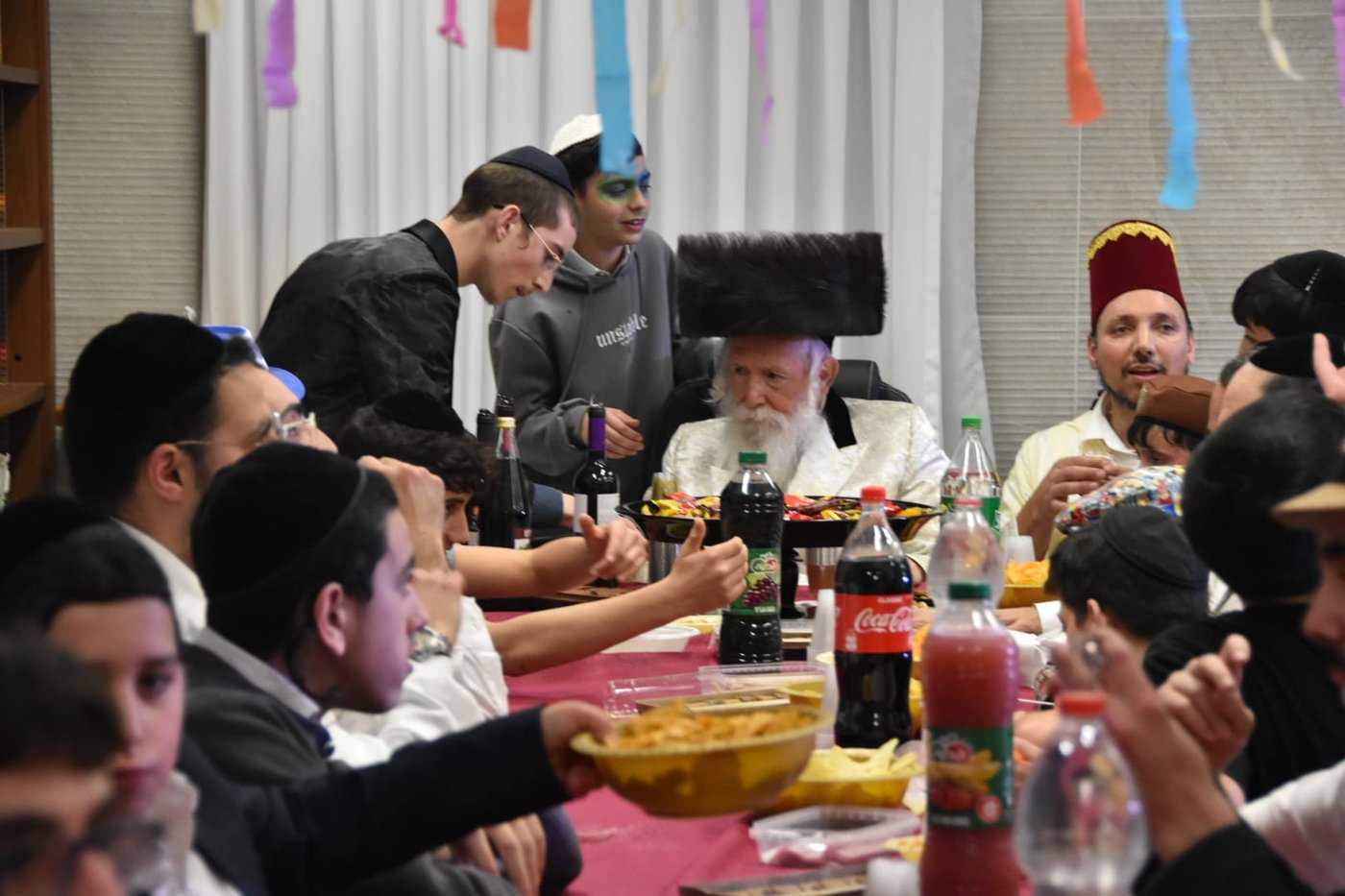 פורים אצל הגרי"ד גרוסמן