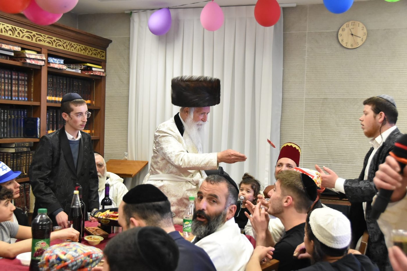 פורים אצל הגרי"ד גרוסמן