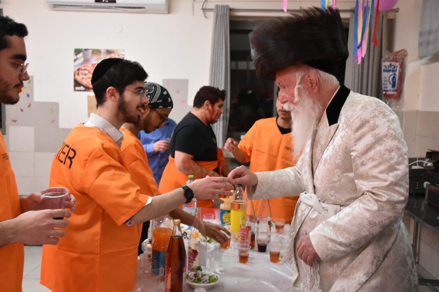 פורים אצל הגרי"ד גרוסמן