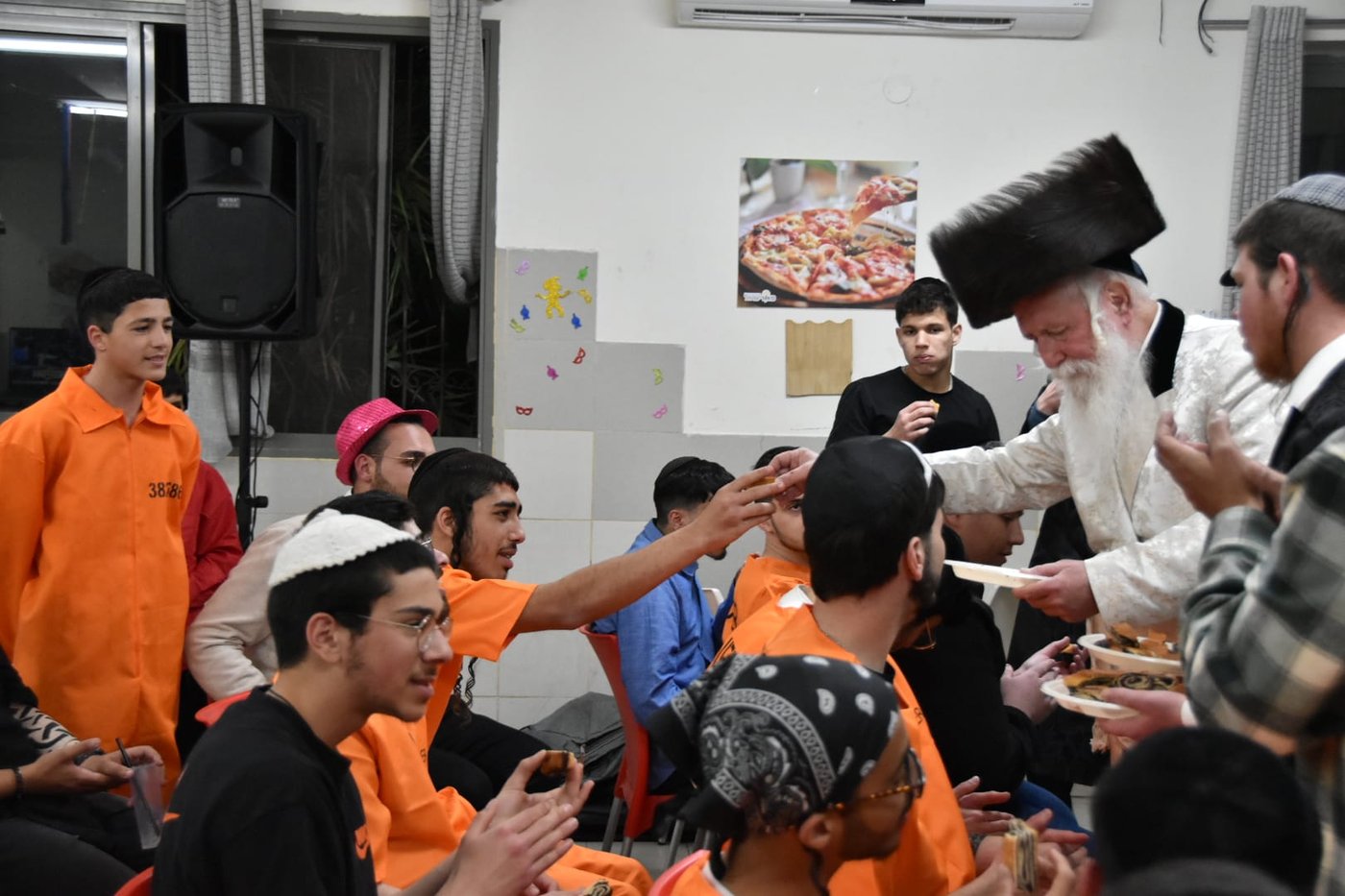 פורים אצל הגרי"ד גרוסמן