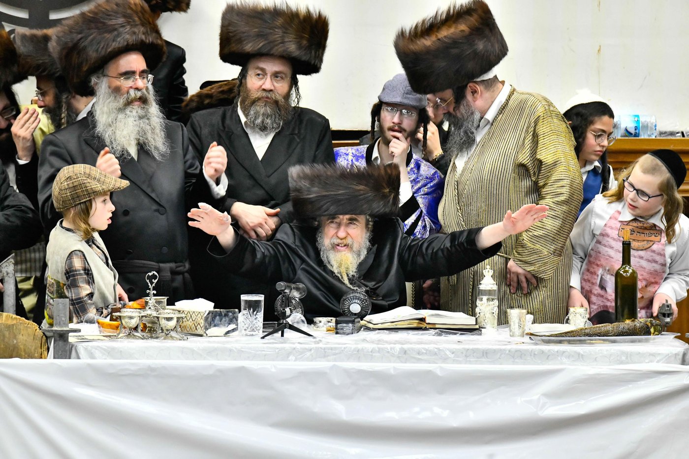 פורים בחצה"ק רחמסטריווקא