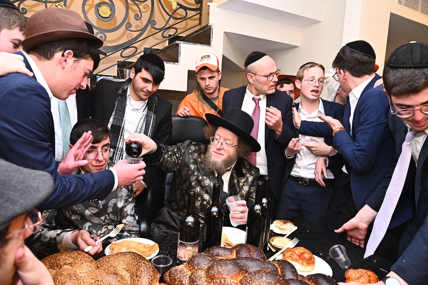 הגאון רבי שלום בער סורוצקין בפורים