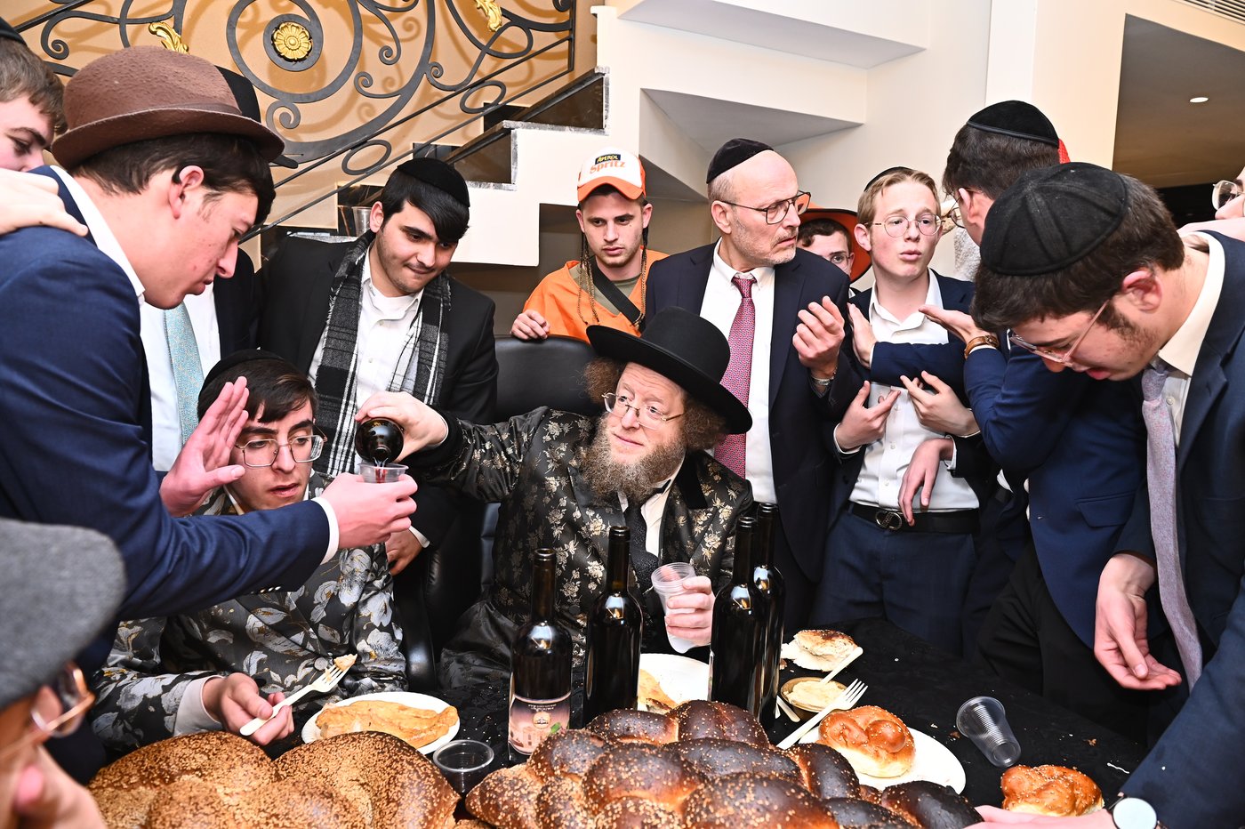 הגאון רבי שלום בער סורוצקין בפורים