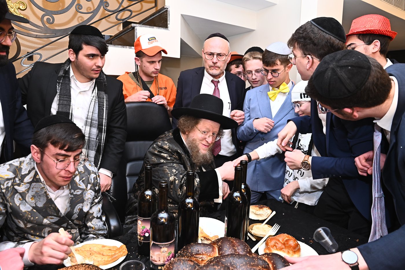 הגאון רבי שלום בער סורוצקין בפורים