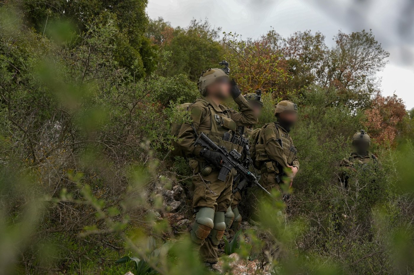 לוחמי צה"ל בדרום לבנון