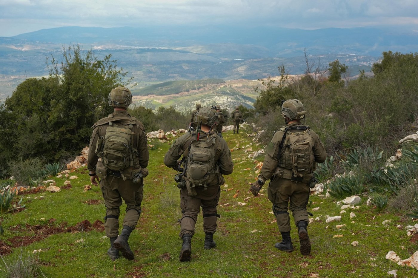 לוחמי צה"ל בדרום לבנון