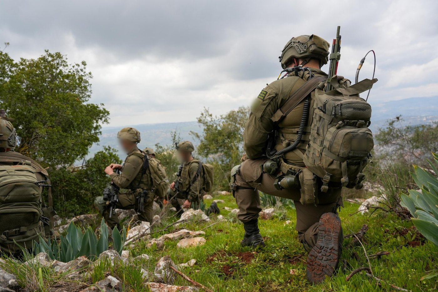 לוחמי צה"ל בדרום לבנון