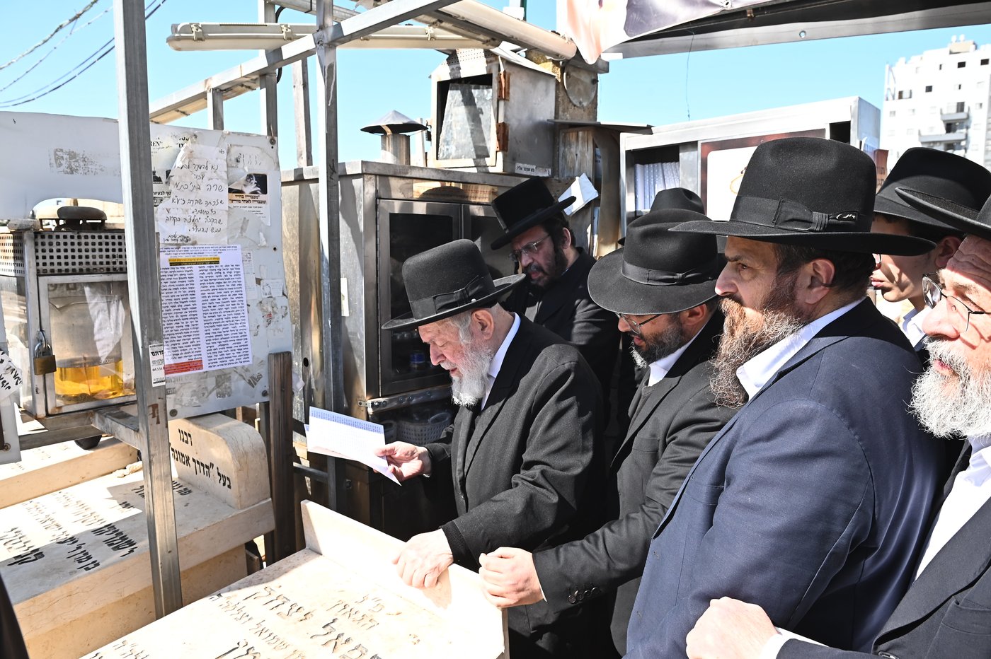 עליה לציון של הגר"ח קנייבסקי זצ"ל