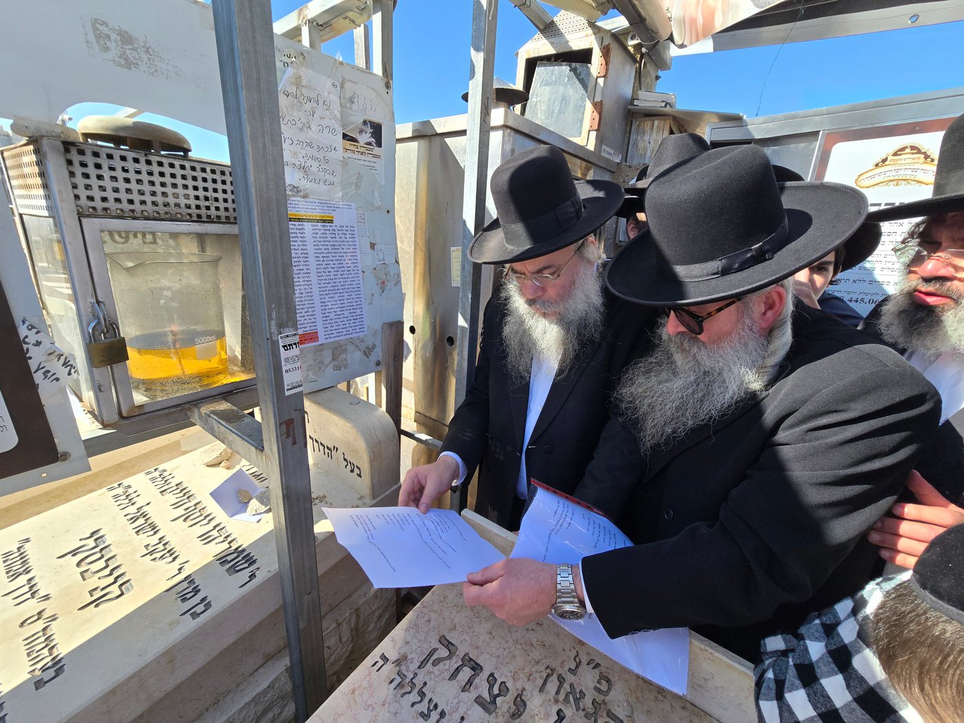 עליה לציון של הגר"ח קנייבסקי זצ"ל