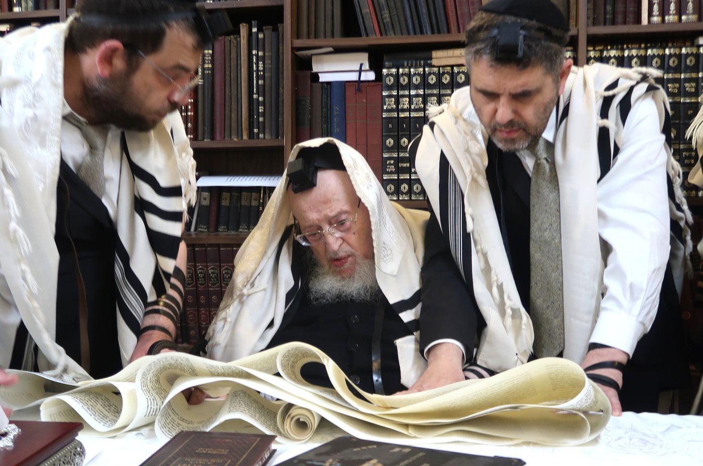 פורים בצל הגרמ"צ ברגמן 