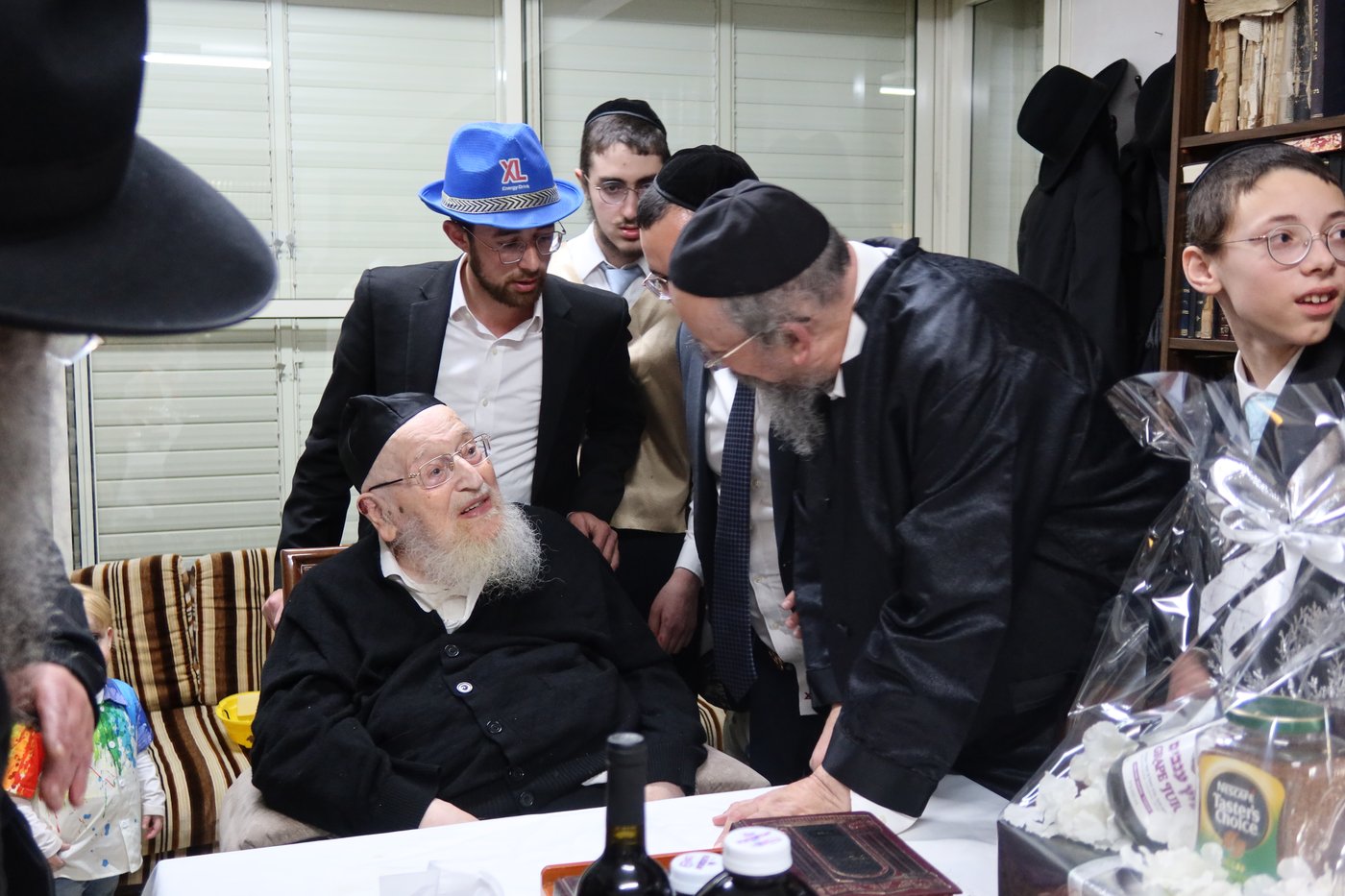 פורים בצל הגרמ"צ ברגמן 