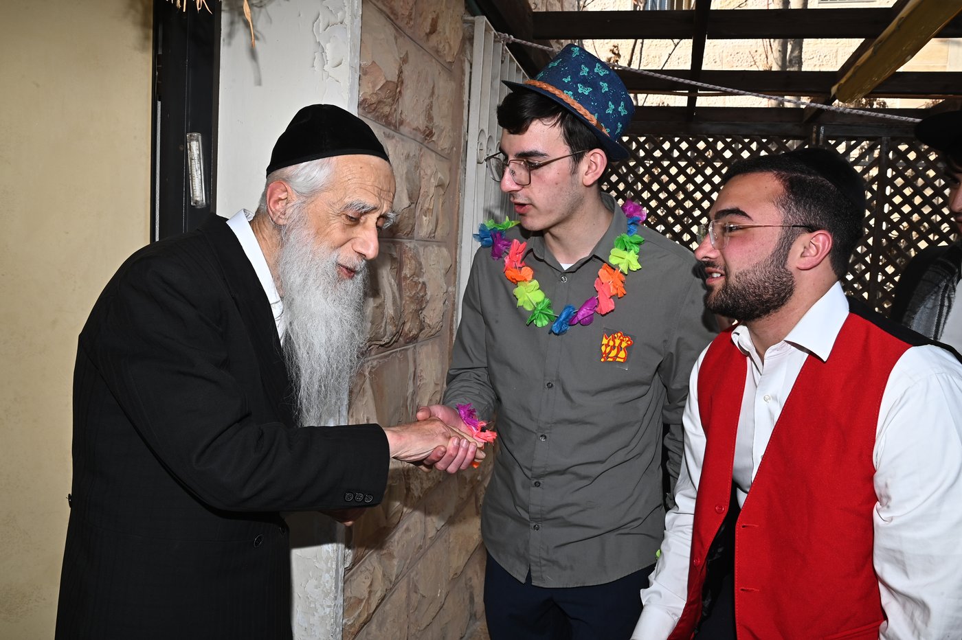 הגאון רבי יהודה כהן בפורים