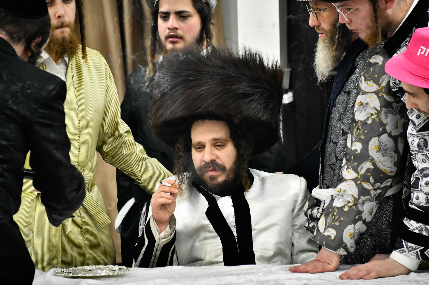 פורים אצל האדמו"ר מקרעטשניף כפר עטה