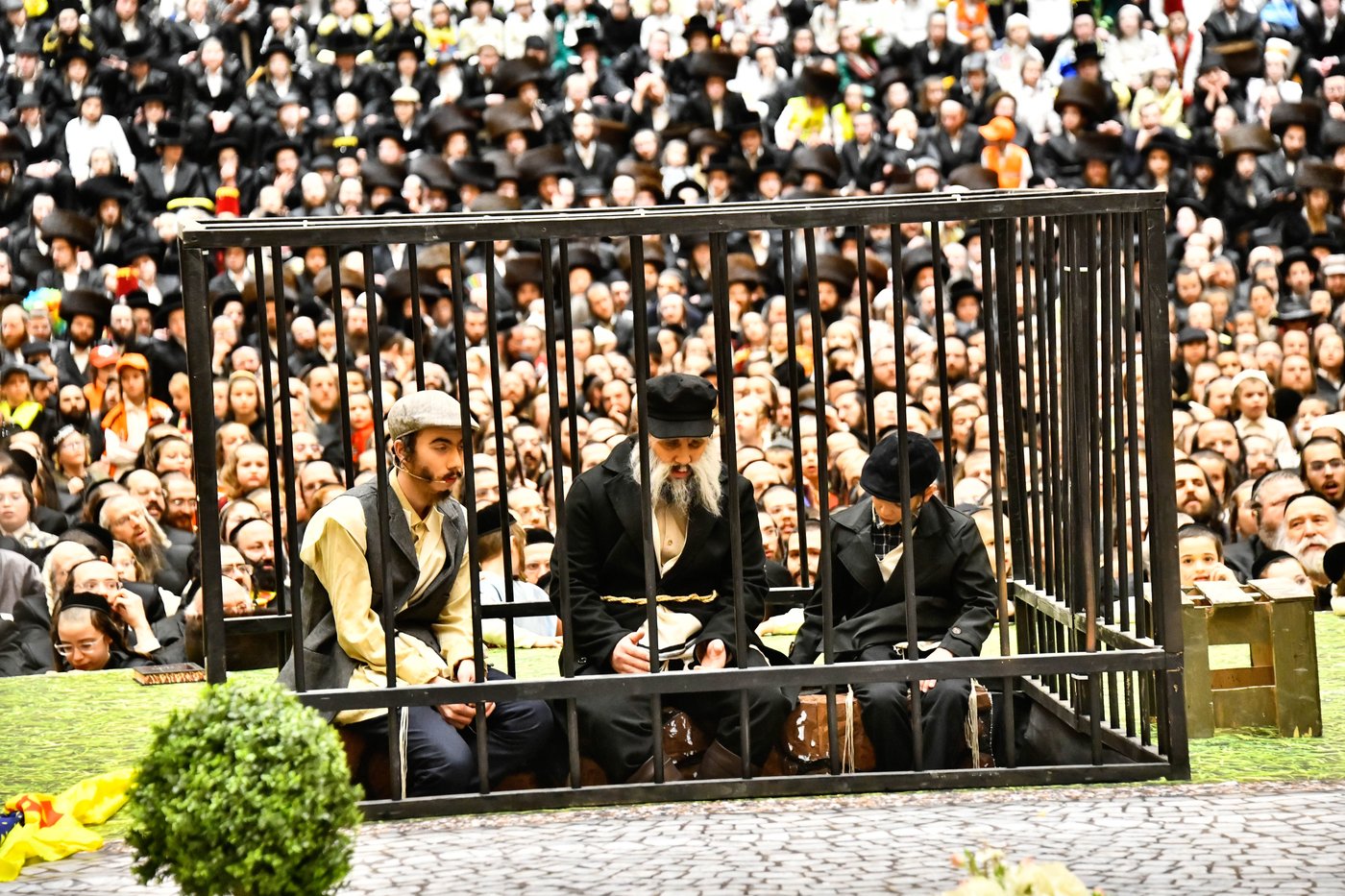 פורים בחצה"ק ויז'ניץ