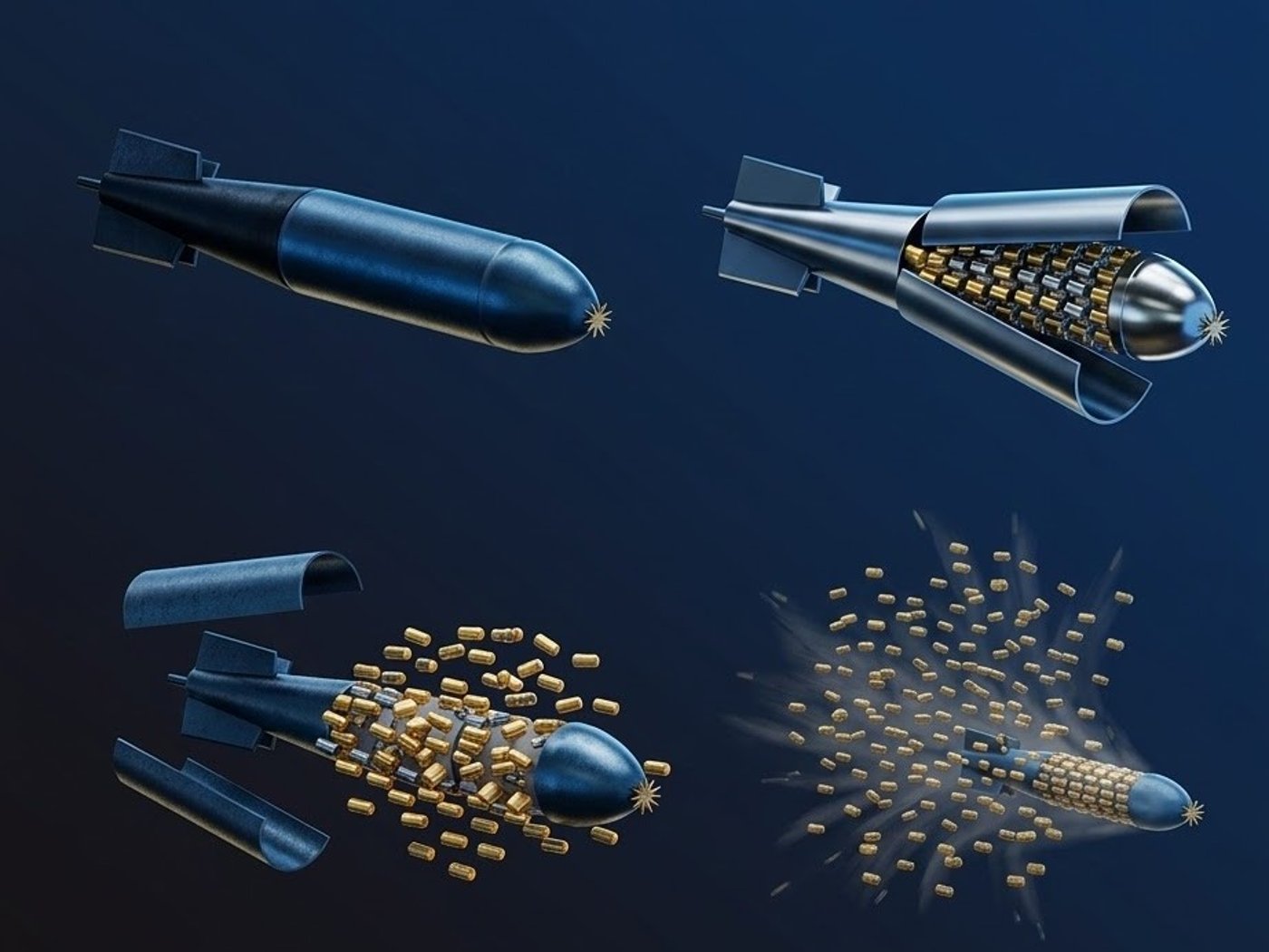 טיל בעל יכולת פיזור של חימושים קטנים