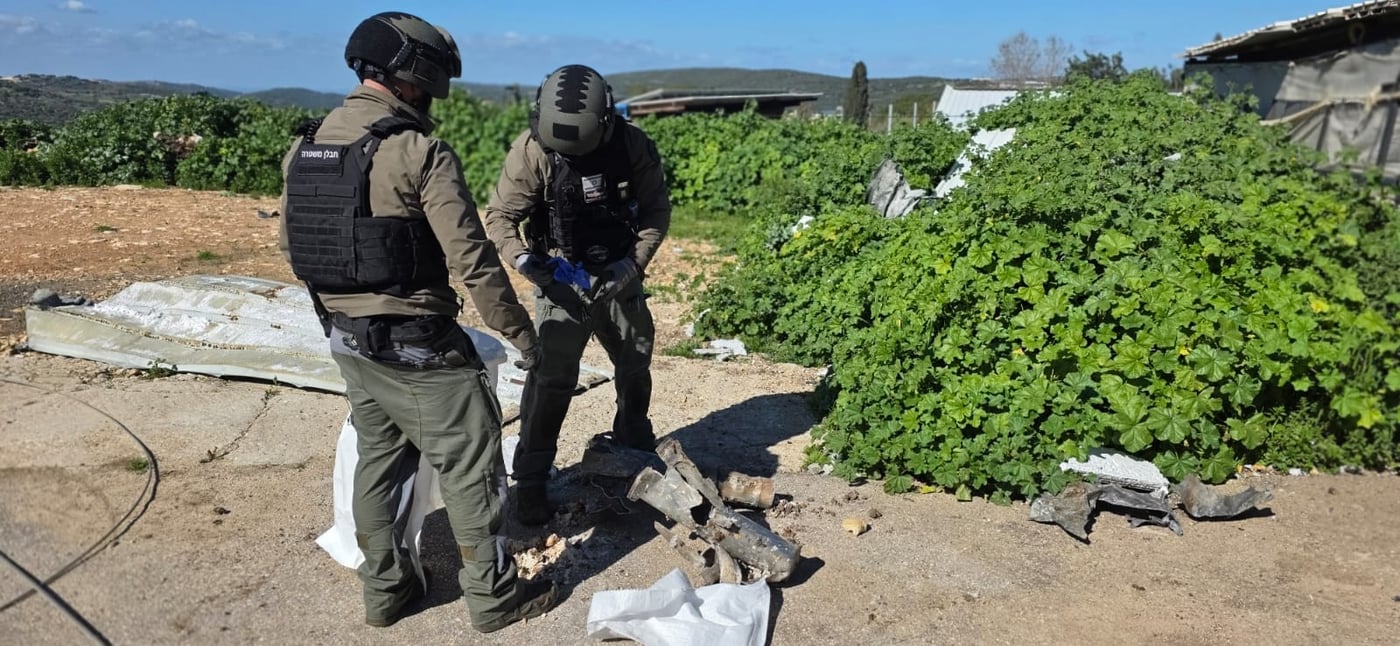 הרקטה שפגעה בלול