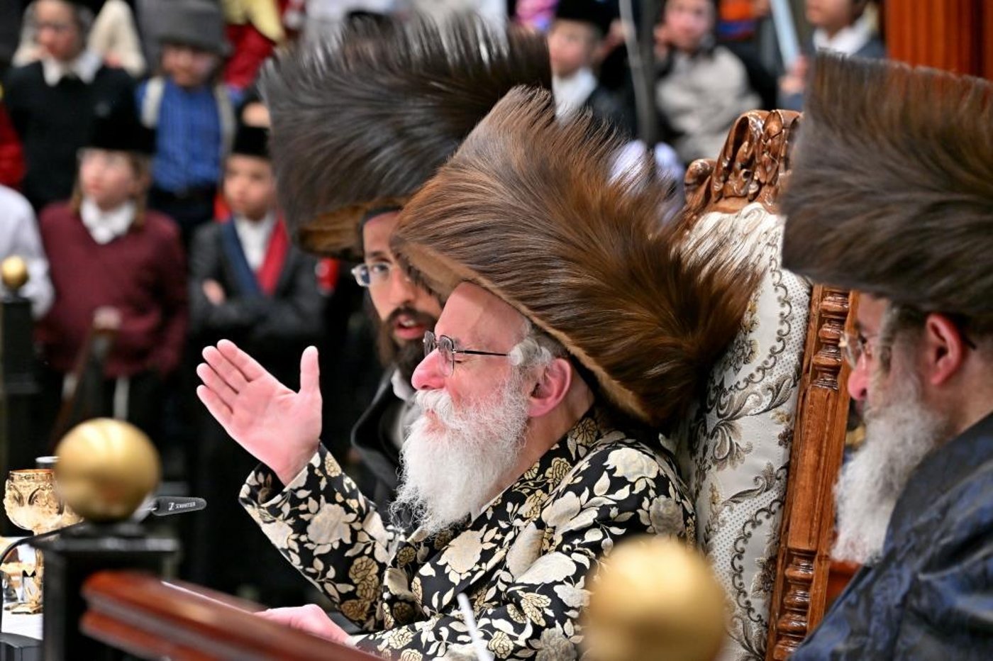 פורים בחצה"ק ויזניץ