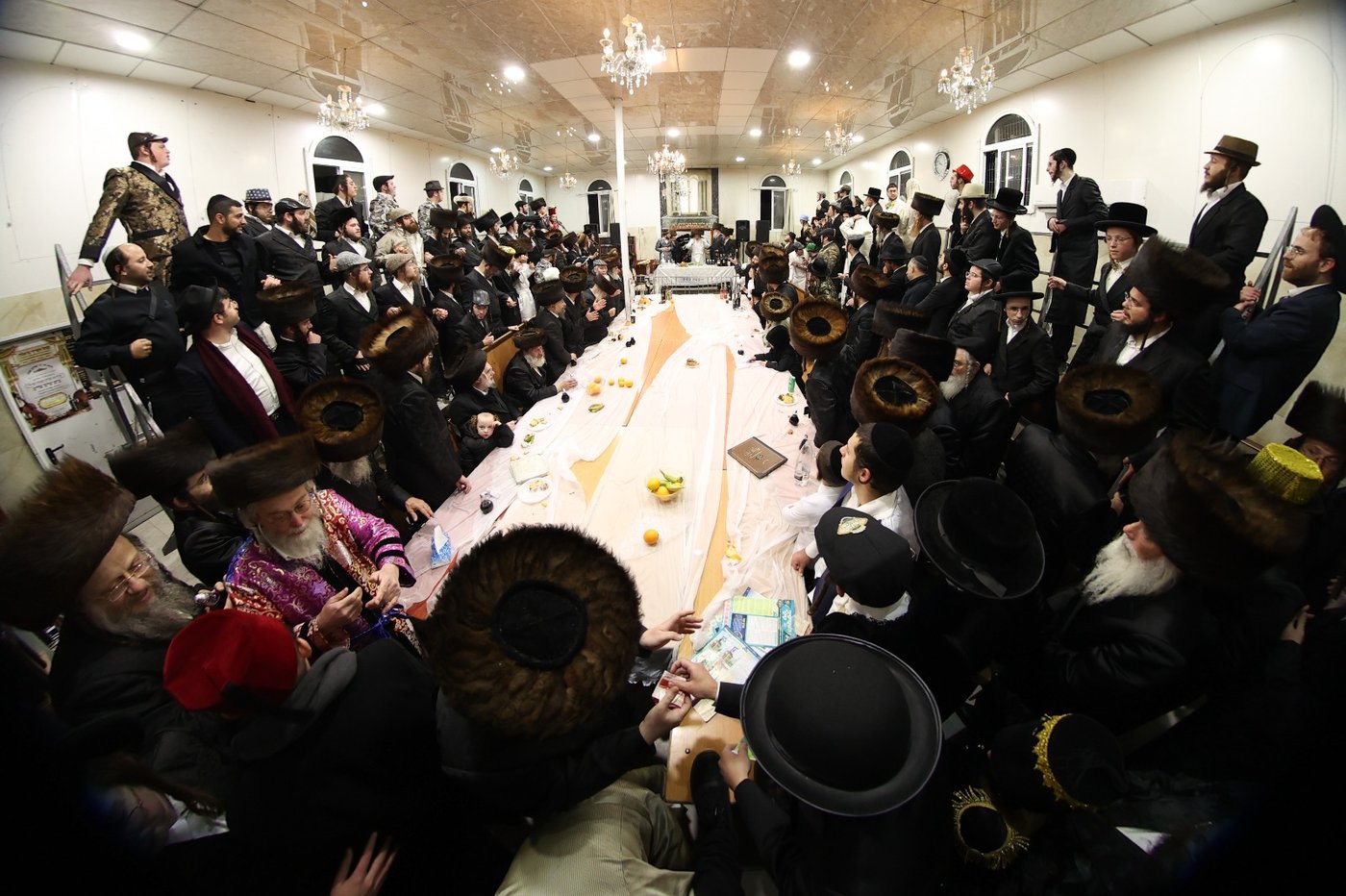 פורים בחצה"ק ביאלה ב"ב