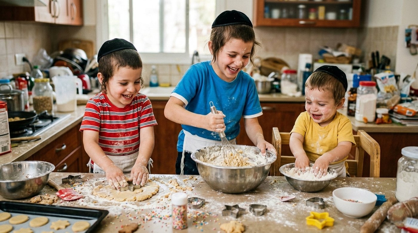 אם יש מקום אחד שיכול להפוך למקלט של שפיות, ריחות טובים וצחוק - זה המטבח
