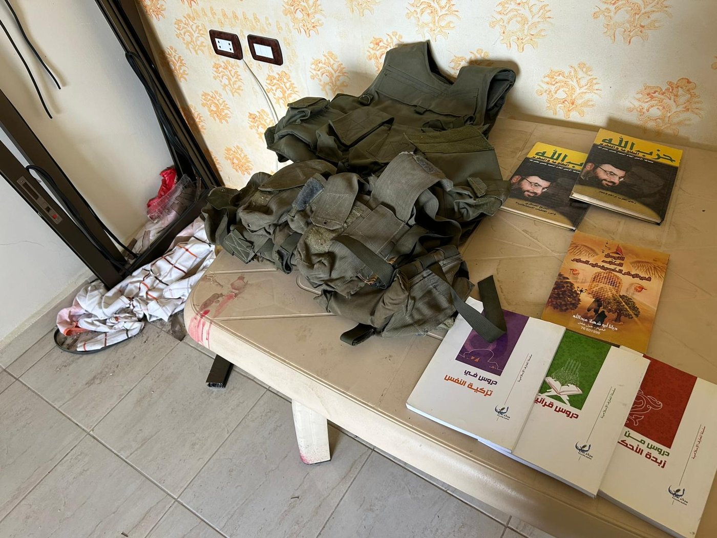 אמצעי הלחימה שאותרו בדרום לבנון