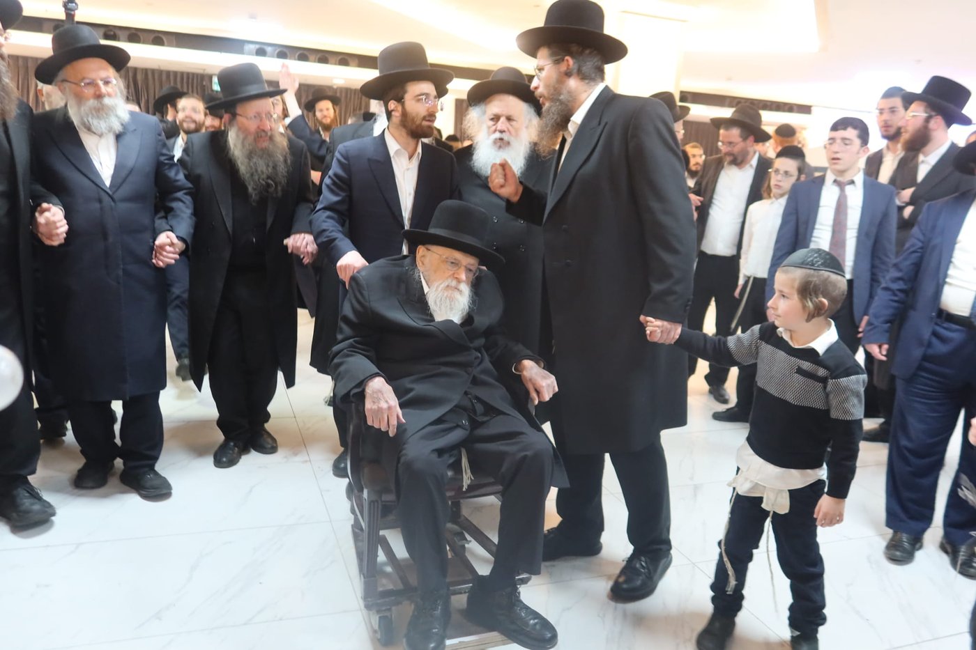 שמחת נישואי נין הגר"מ גריינמן