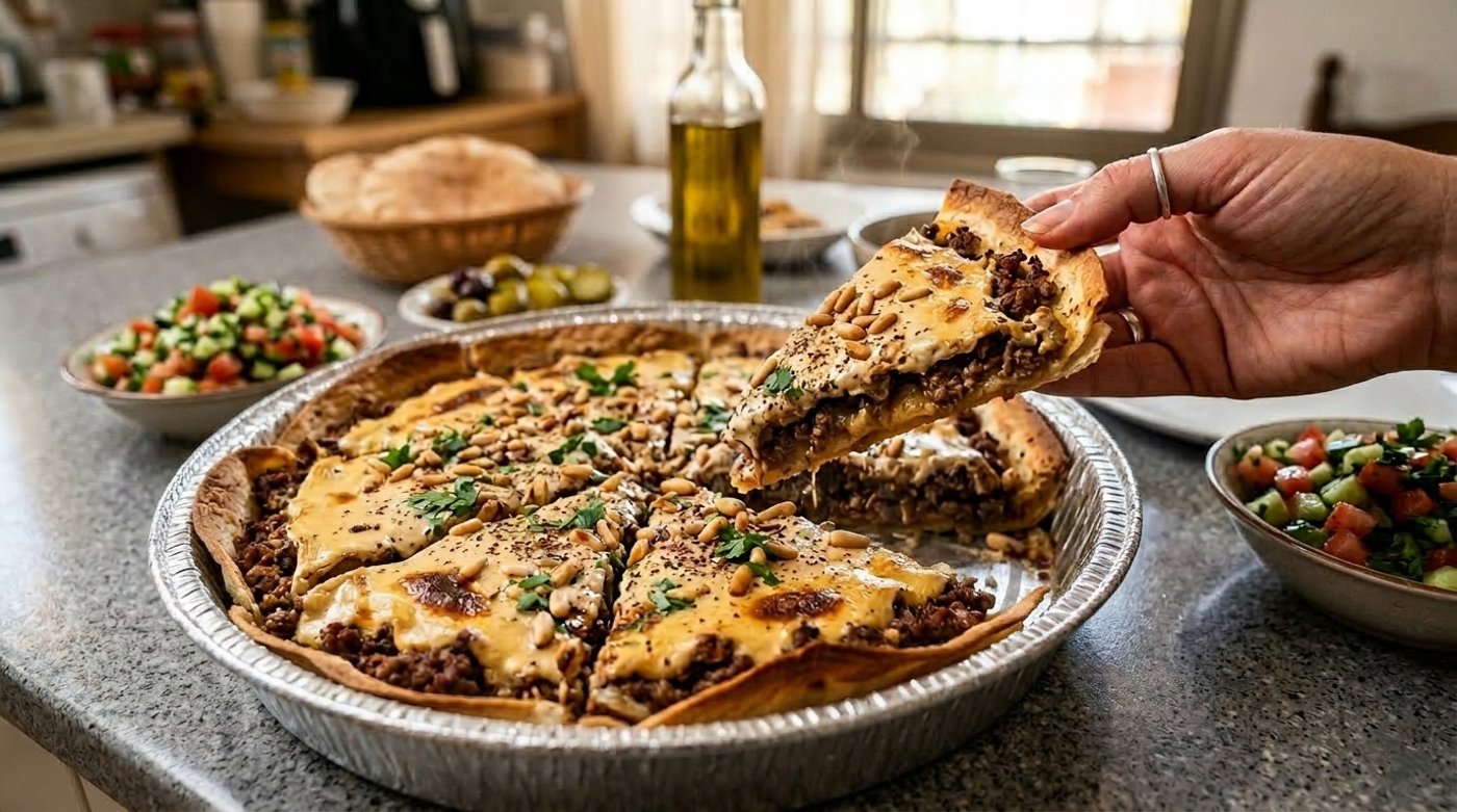 פיצה בשרית מהירה