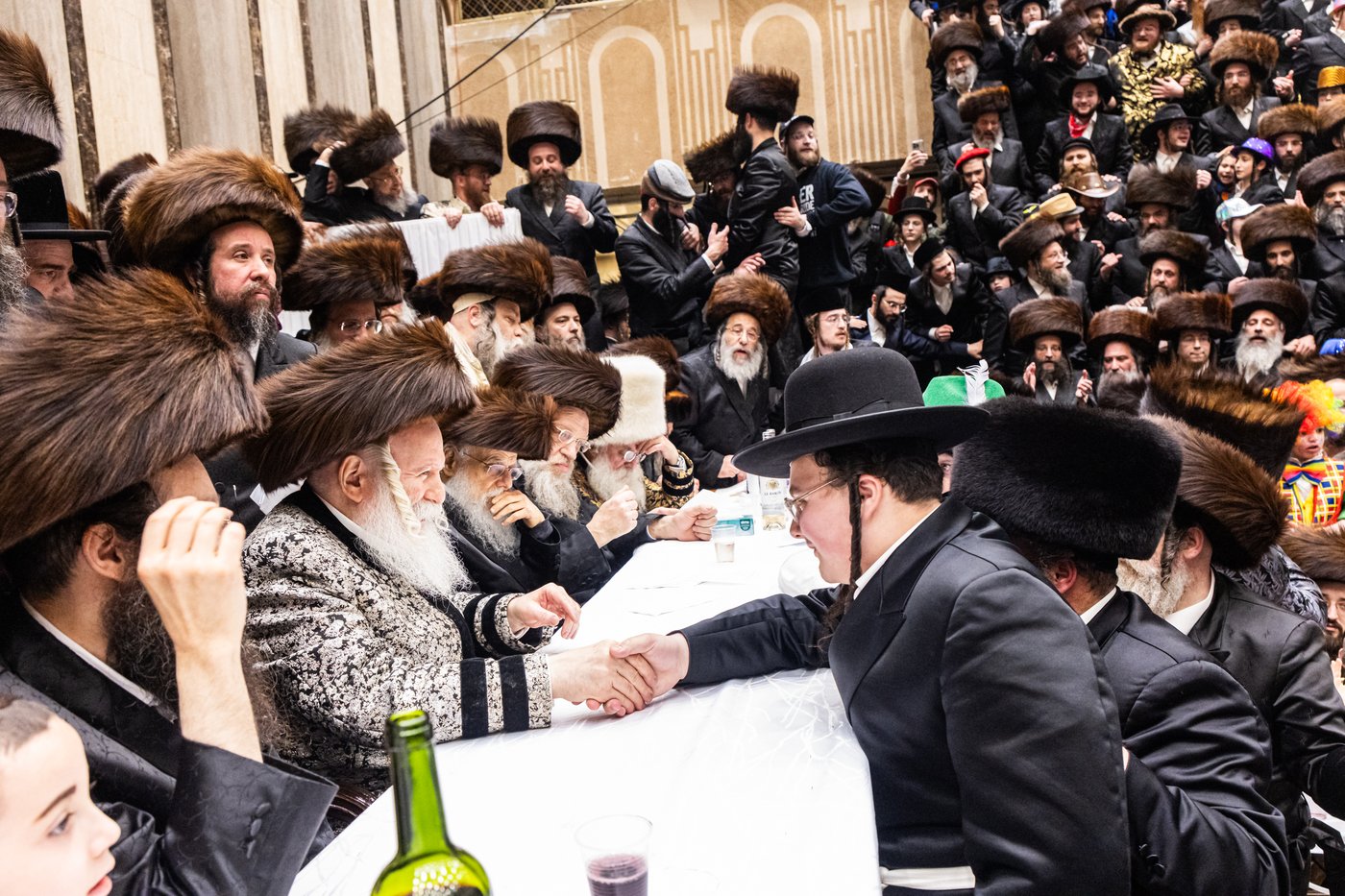 פורים בחצה"ק באבוב