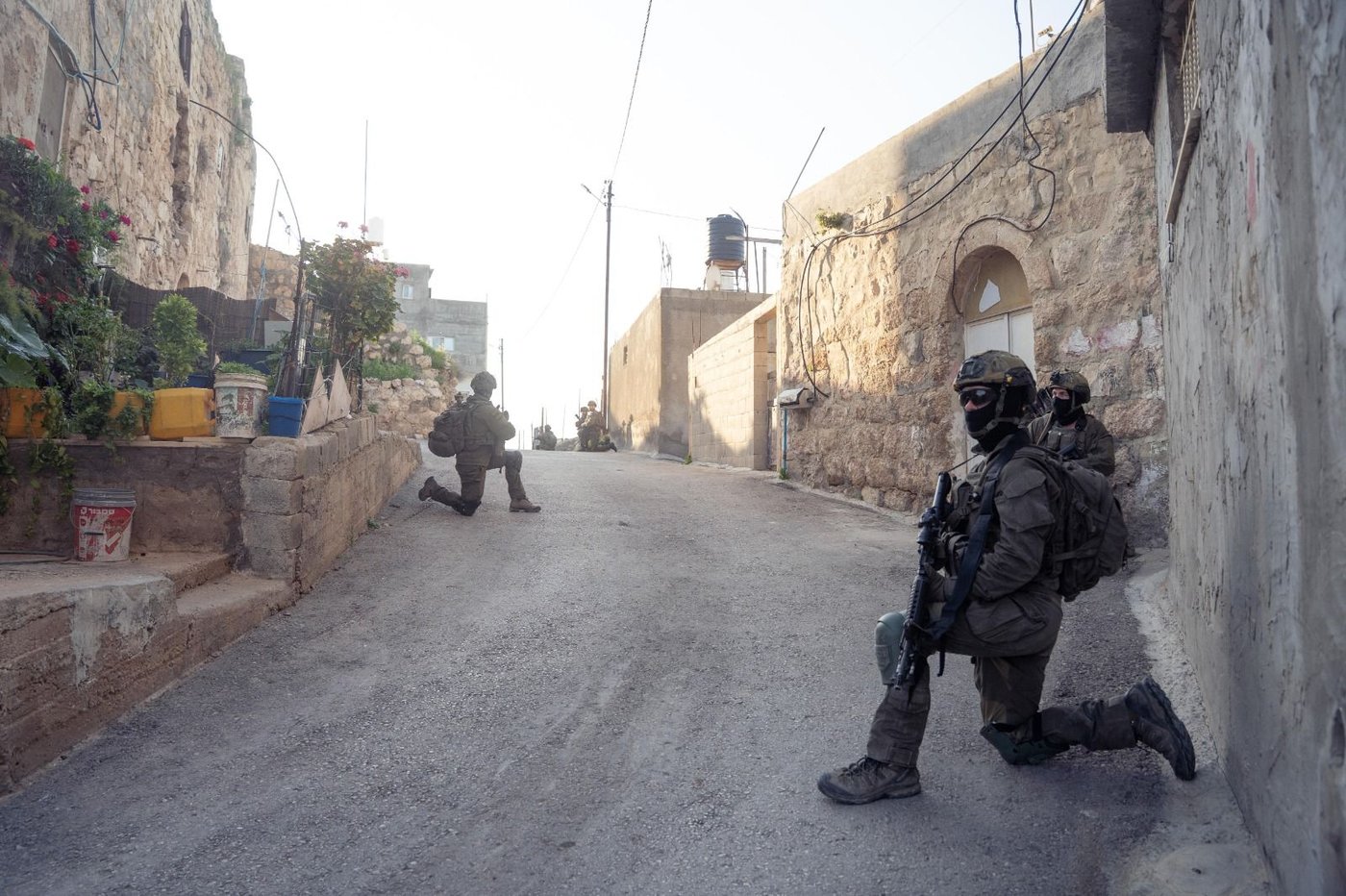 הלוחמים פועלים בכפרים הסמוכים למודיעין עילית