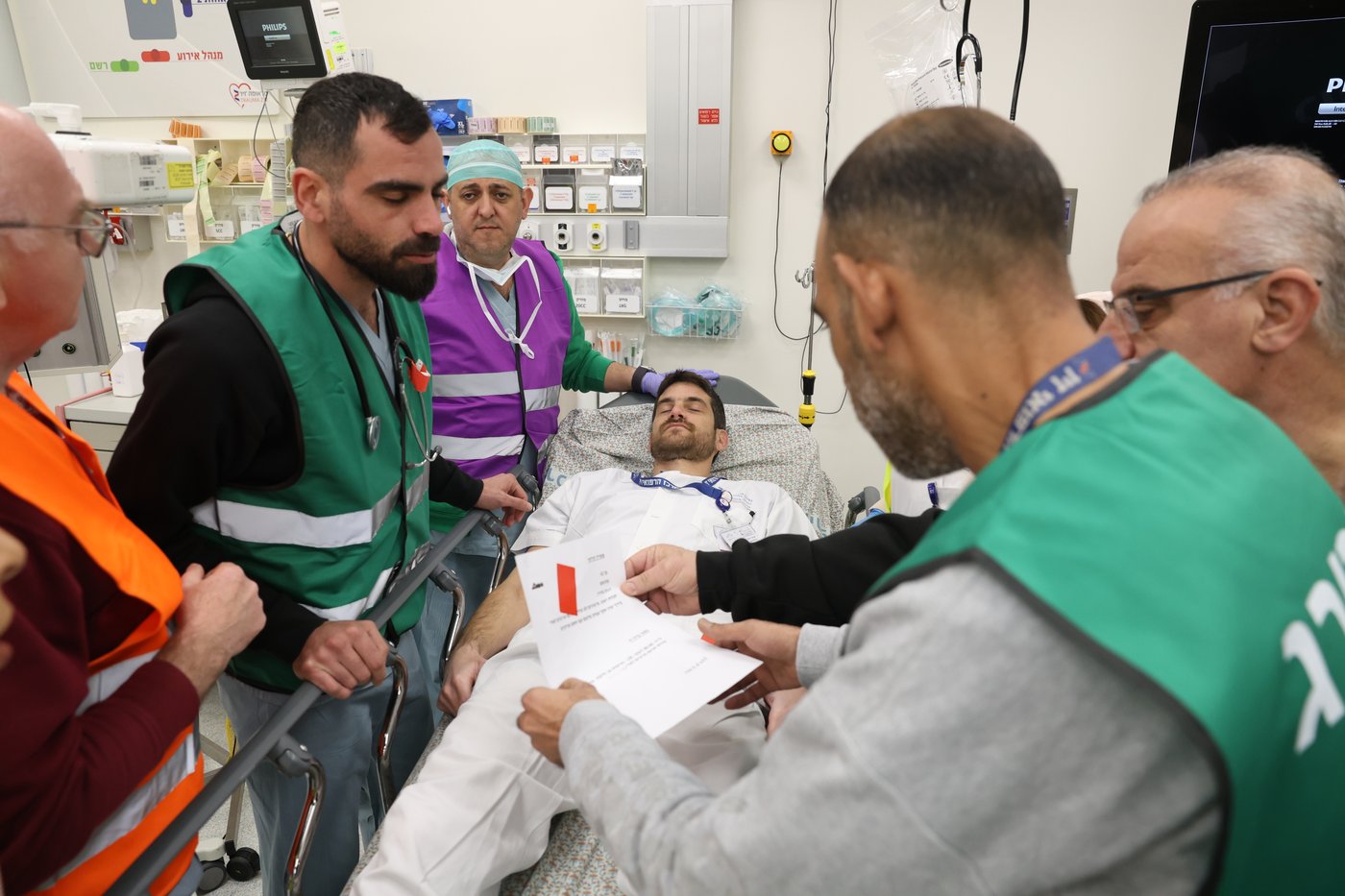 תרגיל המדמה אירוע רב נפגעים במרכז הרפואי 'זיו' בצפת