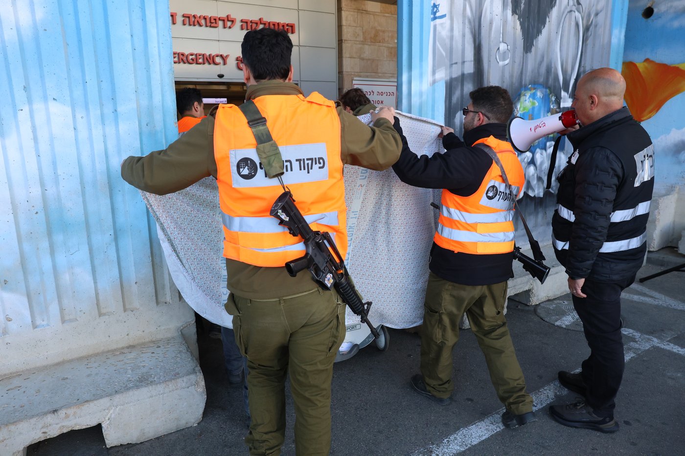תרגיל המדמה אירוע רב נפגעים במרכז הרפואי 'זיו' בצפת
