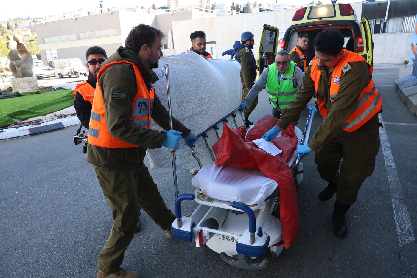 תרגיל המדמה אירוע רב נפגעים במרכז הרפואי 'זיו' בצפת