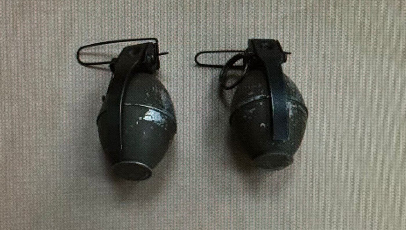 הרימונים שנתפסו