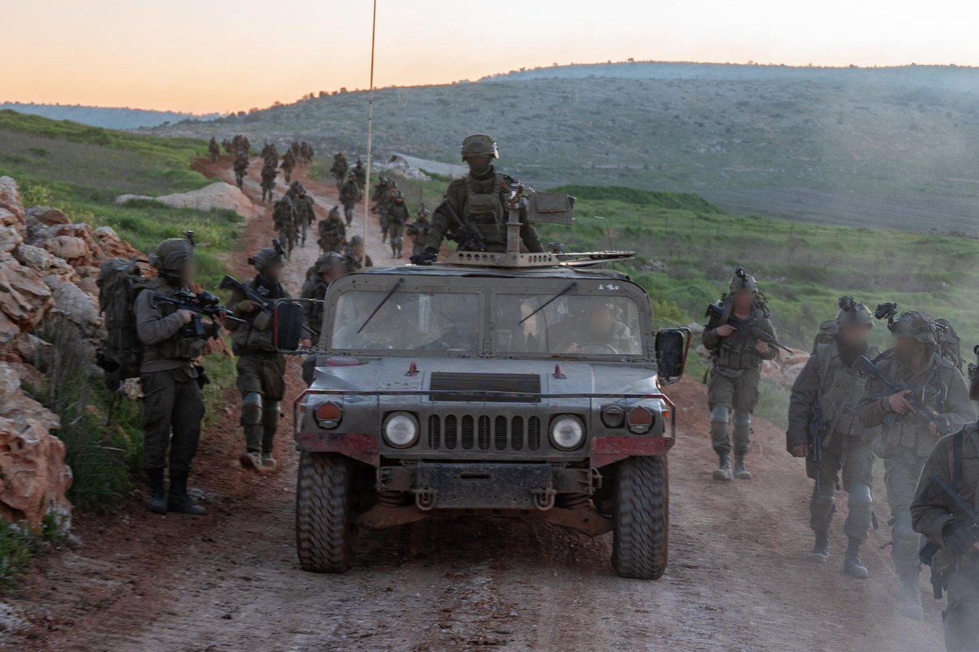 לוחמי צה"ל בדרום לבנון