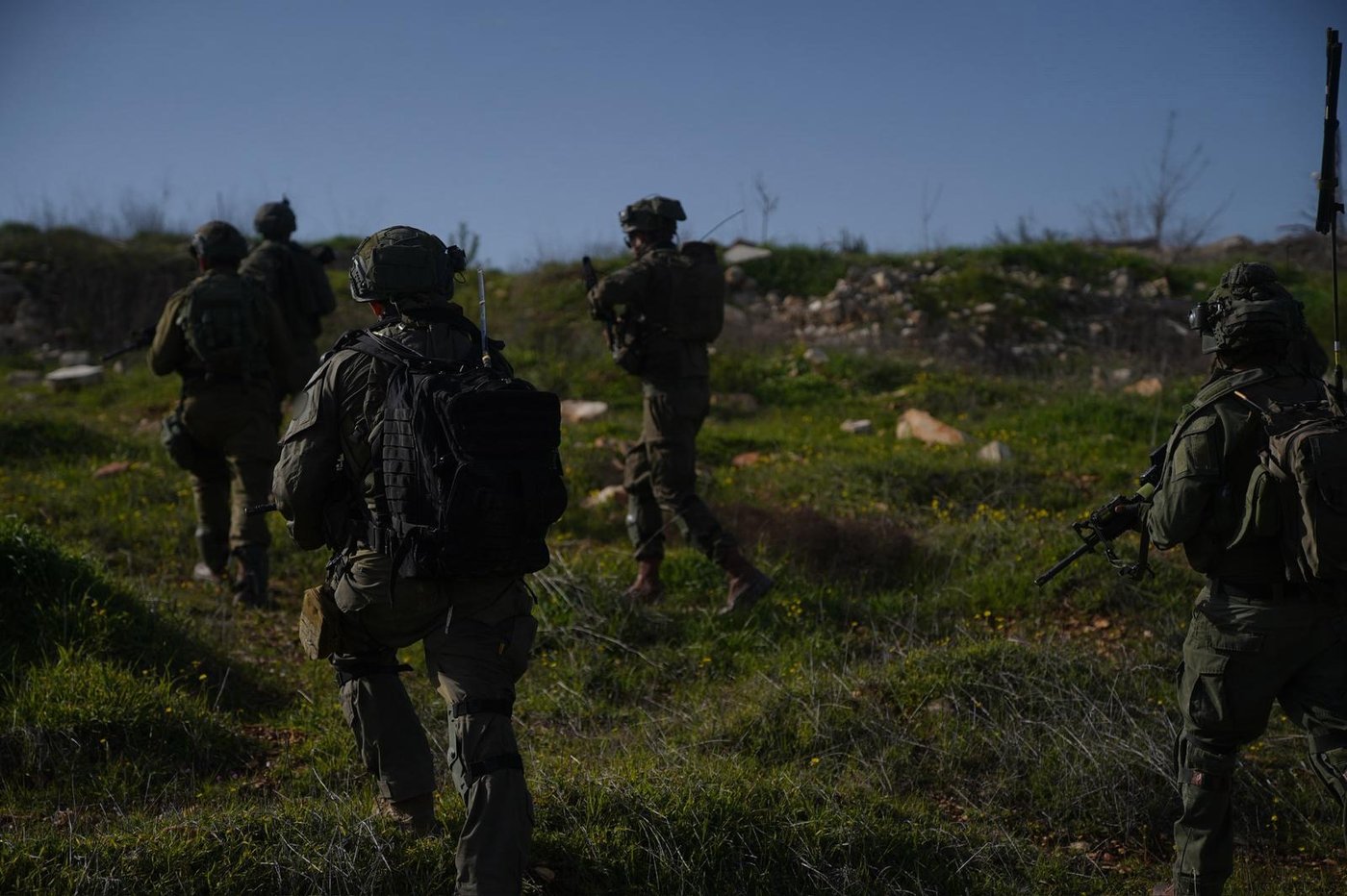 לוחמי צה"ל בדרום לבנון