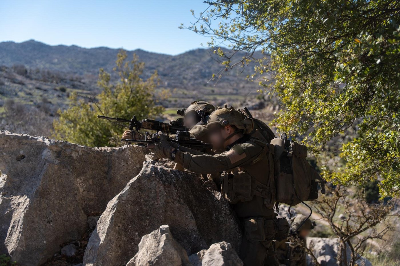 לוחמי צה"ל בדרום לבנון