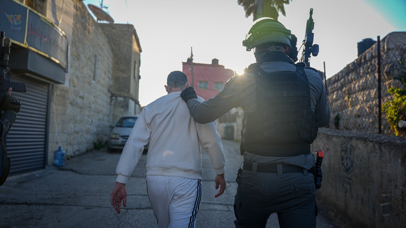 מעצר המחבל שהשליך בקבוק תבערה