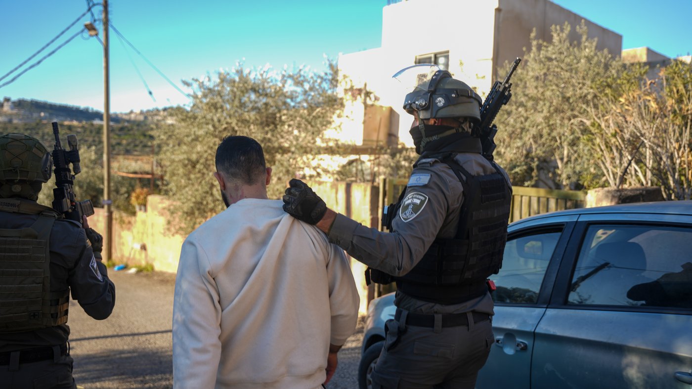 מעצר המחבל שהשליך בקבוק תבערה